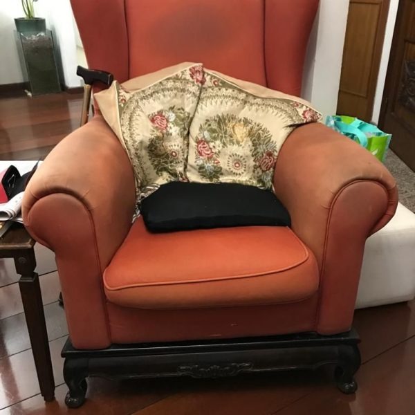 Peça antes da restauração – Daisy Decorações
